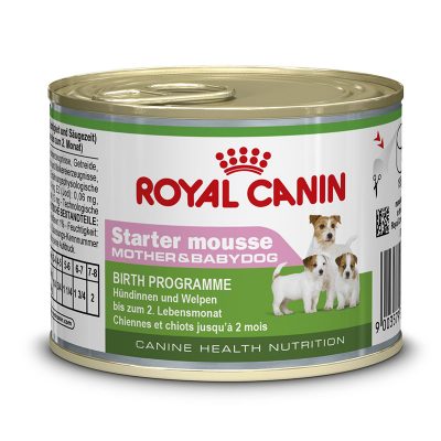 Royal Canin Canine Starter Mousse Mother & Babydog Canned Food (MOU ...