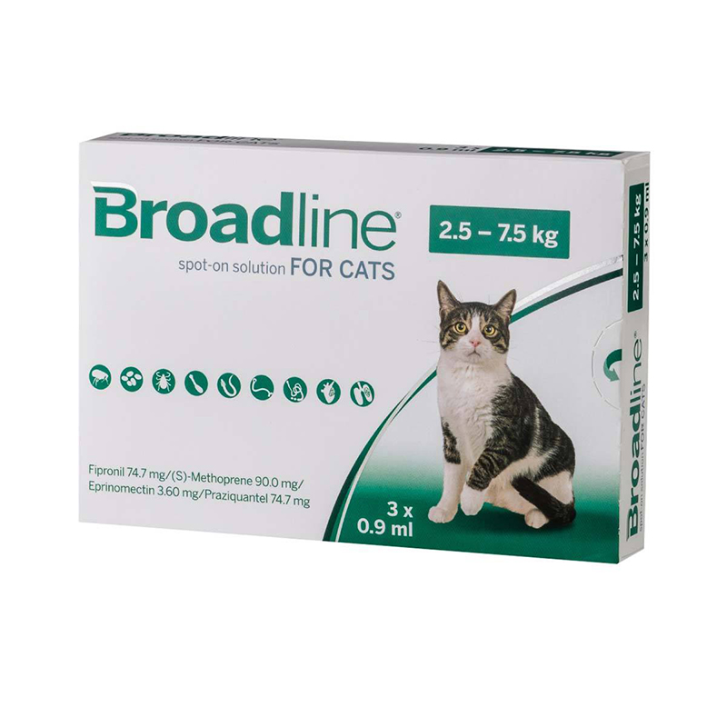 Ooze sig selv sammenhængende Broadline Spot-On Solution for Large Cats - Prescription Food